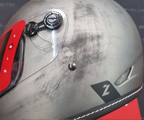 Мотошлем LAZER OROSHI Cafe Racer Matt Alu Brushed M