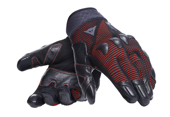 Моторукавички Dainese UNRULY ERGO-TEK BLACK/FLUO-RED L
