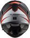 Мотошолом LS2 FF800 Storm 2 Nerve Matt Black Red L