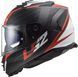 Мотошолом LS2 FF800 Storm 2 Nerve Matt Black Red L
