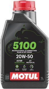 MOTUL 5100 20w-50 1L Моторное масло