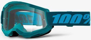 Маска кросова 100% STRATA Goggle II Stone - Clear Lens One size