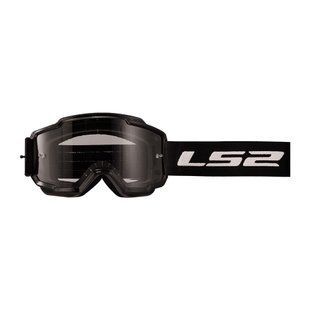 Маска кроссовая LS2 Charger Goggle Black With Clear Visor