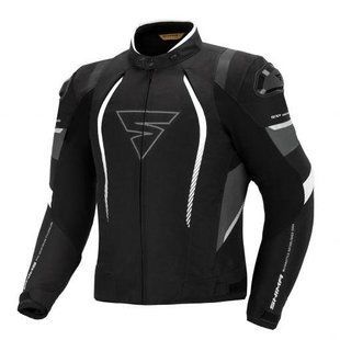 Мотокуртка Shima Solid PRO Black White L