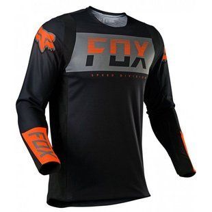 Джерси FOX 360 Afterburn Black M