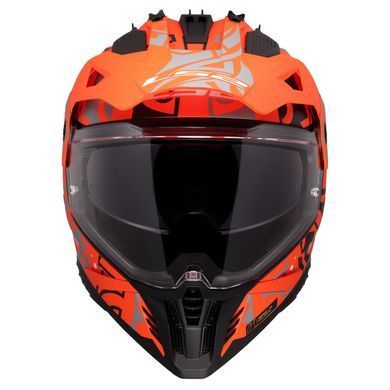 Мотошолом LS2 MX702 Pioneer 2 Rangi Orange XXXL
