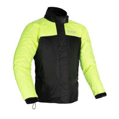 Мотодождевик куртка Oxford Rainseal Over Jacket Black Fluo L