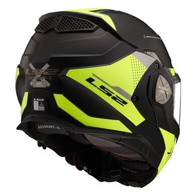 Мотошолом LS2 FF901 Advant X Oblivion Matt Black Hi-Viz Yellow XXXL