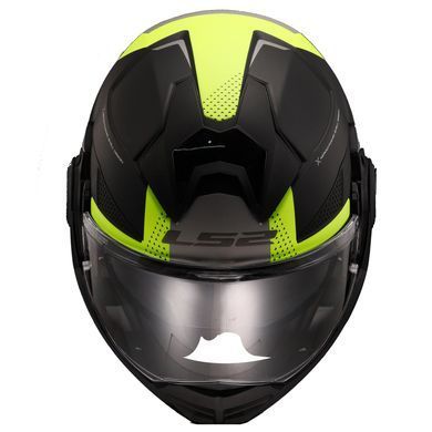 Мотошолом LS2 FF901 Advant X Oblivion Matt Black Hi-Viz Yellow XXXL