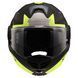 Мотошолом LS2 FF901 Advant X Oblivion Matt Black Hi-Viz Yellow XXXL