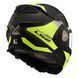 Мотошолом LS2 FF901 Advant X Oblivion Matt Black Hi-Viz Yellow XXXL