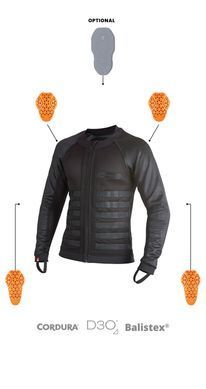 Мотокуртка PandoMoto COMMANDO UH Black L