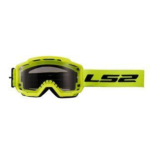 Маска кроссовая LS2 Charger Goggle Hi-Vis Yellow with Clear Visor