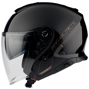 Мотошлем MT THUNDER 3 Jet Solid Gloss Black L
