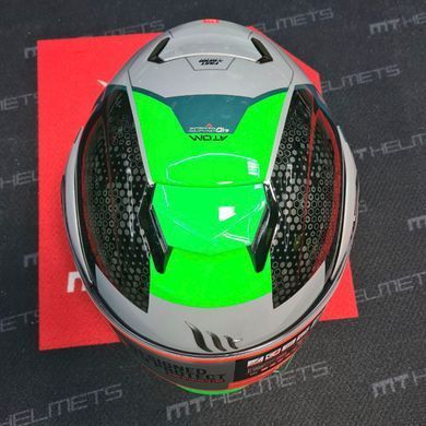 Мотошлем MT ATOM SV Adventure A6 Gloss Green M