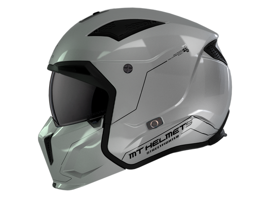 Мотошлем MT STREETFIGHTER SV S Solid A22 Gloss Grey ECE2206 L