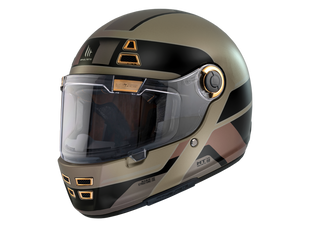 Мотошлем MT Jarama 68TH C9 Matt Gold M