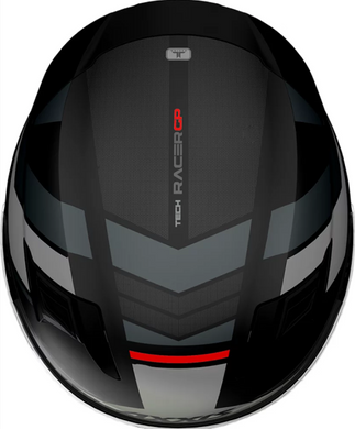 Мотошлем AXXIS RACER GP SV FIBER B2 MATT GRAY L