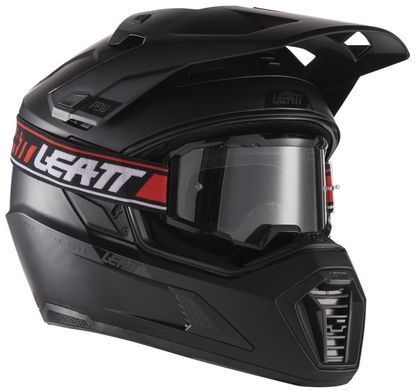 Мотошолом LEATT 7.5 Adventure Helmet + Goggle Black S