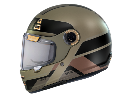 Мотошлем MT Jarama 68TH C9 Matt Gold S