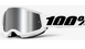 Маска кросова 100% STRATA Goggle II White - Mirror Silver Lens
