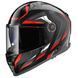 Мотошолом LS2 FF811 Vector 2 Alizer Black Red