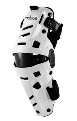 Мотонаколінники Mobius X8H Hybrid white/black xxs/xs, L-XL