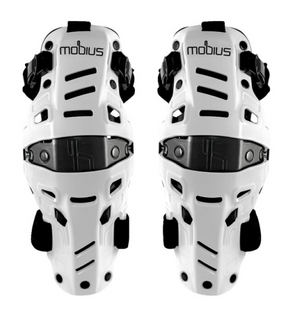 Мотонаколінники Mobius X8H Hybrid white/black xxs/xs, L-XL