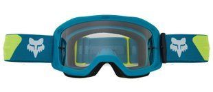 Маска кроссовая FOX MAIN II GOGGLE - CORE Maui Blue Clear Lens