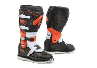 Мотоботинки FORMA Terrain TX Black/Orange/White 40