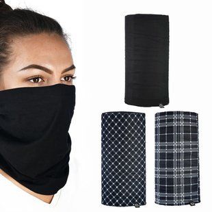 Набор баффов (3 шт.) Oxford Comfy Black&White Tartan 3-Pack