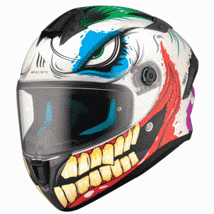 Мотошлем MT Targo S Joke A5 Gloss ECE2206 XXS