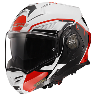Мотошлем LS2 FF901 Advant X Metryk White Red XS