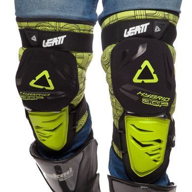 Мотонаколінники Leatt 3DF Hubrid Yellow
