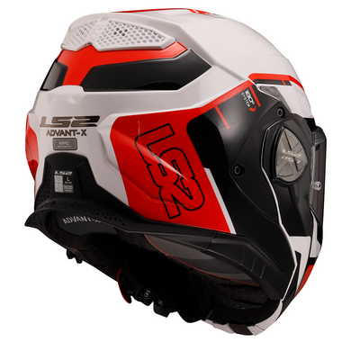 Мотошолом LS2 FF901 Advant X Metryk White Red XS