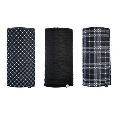 Набор баффов (3 шт.) Oxford Comfy Black&White Tartan 3-Pack