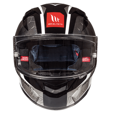 Мотошлем MT KRE Gloss Snake Carbon 2.0 Grey L