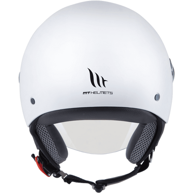 Мотошлем MT STREET S Solid Gloss Pearl White L