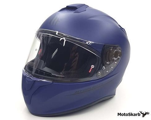 Мотошлем MT TARGO Solid Matt Blue L