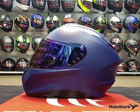 Мотошлем MT TARGO Solid Matt Blue L