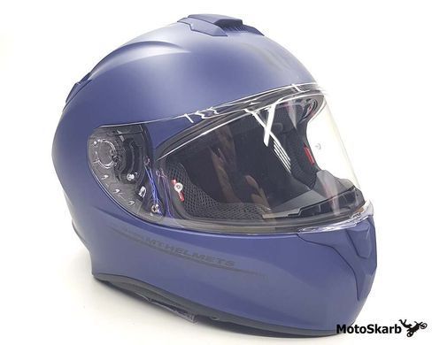 Мотошлем MT TARGO Solid Matt Blue L