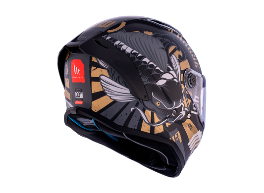 Мотошлем MT STINGER 2 KRT B9 Matt XXS