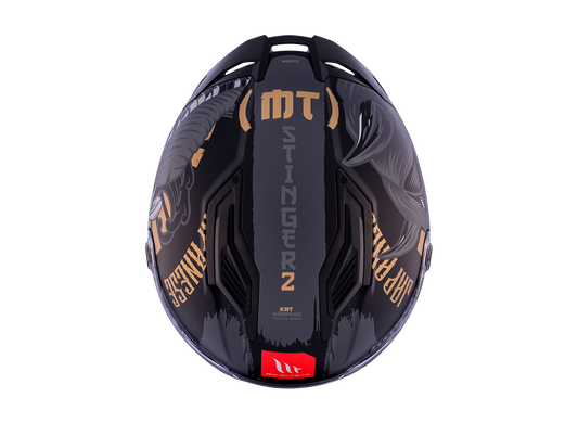 Мотошлем MT STINGER 2 KRT B9 Matt XXS