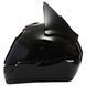 Мотошолом бетмен Nitrinos NEKO HNJ Gloss Black L-XL