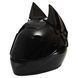 Мотошолом бетмен Nitrinos NEKO HNJ Gloss Black L-XL