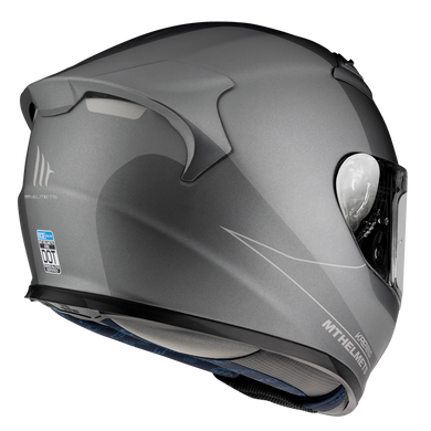 Мотошлем MT KRE SV Solid Gloss Titanium L