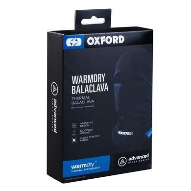 Балаклава Oxford Advanced Warmdry Balaclava Black