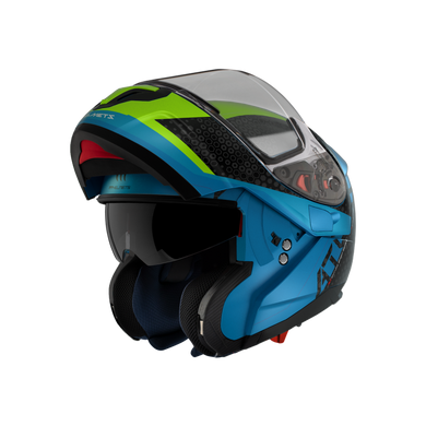 Мотошлем MT ATOM SV Adventure A7 Gloss Blue M