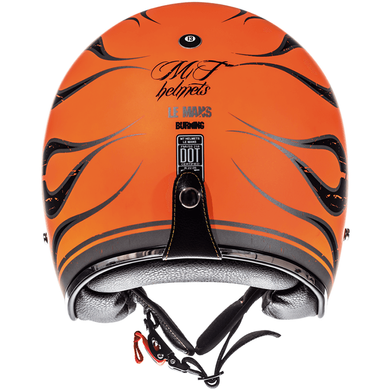 Мотошлем MT LE MANS 2 SV Flaming Gloss Fluore Orange L