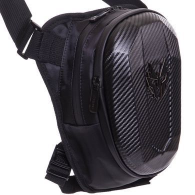 Сумка на бедро JIASPEED M-2831 твердая Carbon